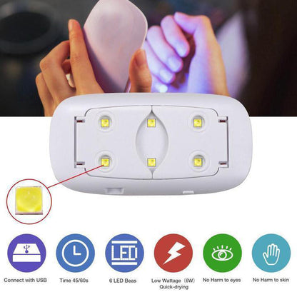 Mini sèche-ongles UV LED